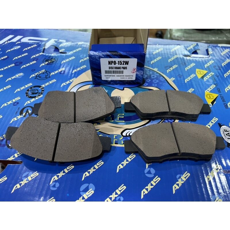 ผ้าเบรคหน้า ยี่ห้อ NISSIN HONDA CITY CNG'12,Jazz GE HB'12,Jazz GK'14,Mobilio NPO-152 ราคา 1,990 บาท*ส่งฟรี