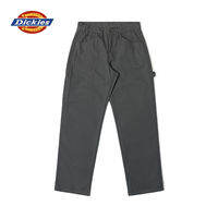 DICKIES MENS PANTS - RINSED SLATE กางเกง กางเกงขายาว ผู้ชาย