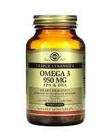 Solgar Omega 3  EPA & DHA Triple Strength 950 mg Softgels
