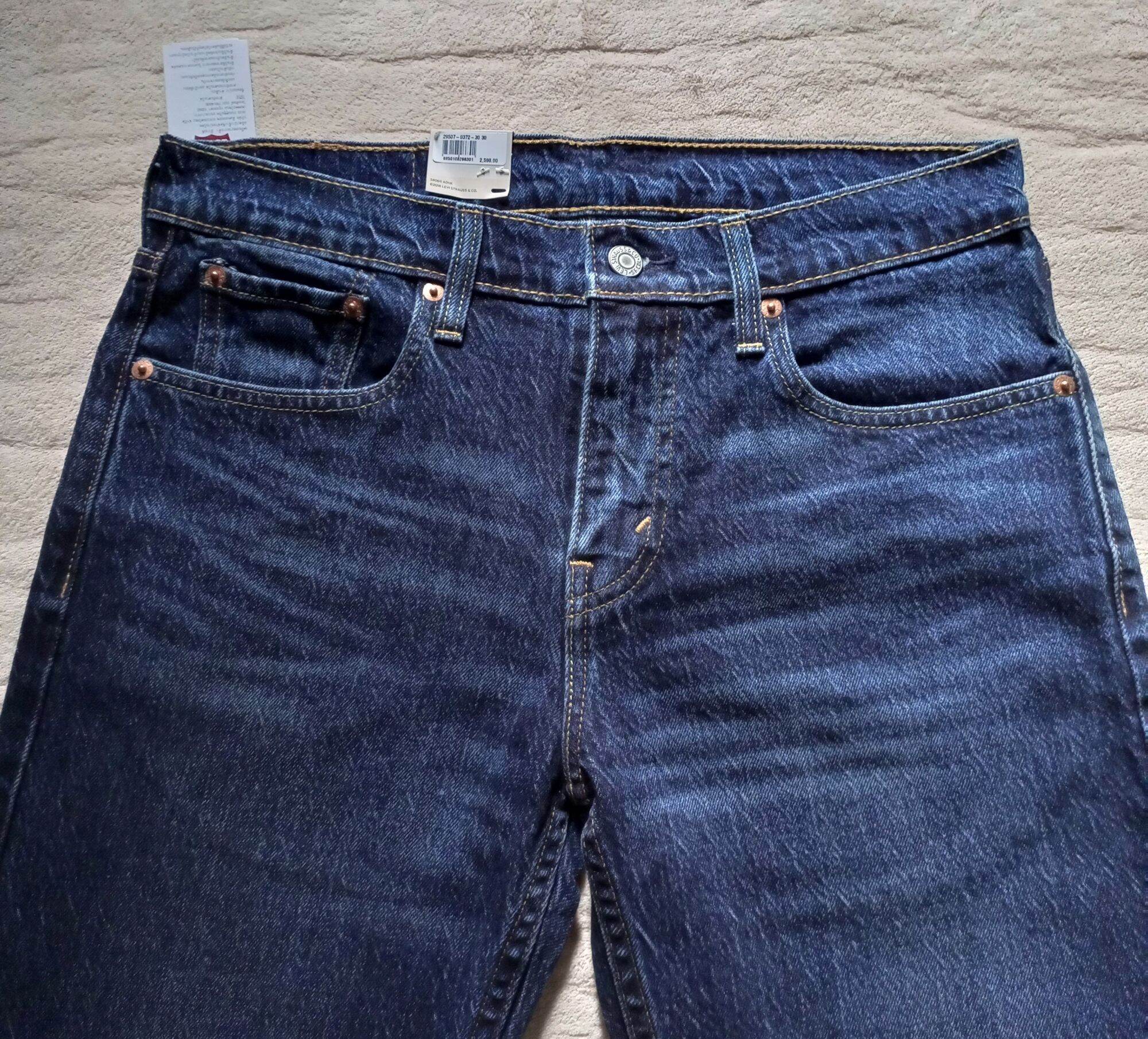 Levi's 502 Regular Taper 29507-0372 ผ้ายืดนิดหน่อย แบรนด์แท้ ราคาป้าย ...