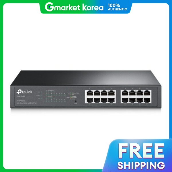 TP-Link | Tp-Link Tl-Sg1016Pe 16-Port Gigabit 8-Port Poe+ Switch ราคา 3,582 บาท*ส่งฟรี