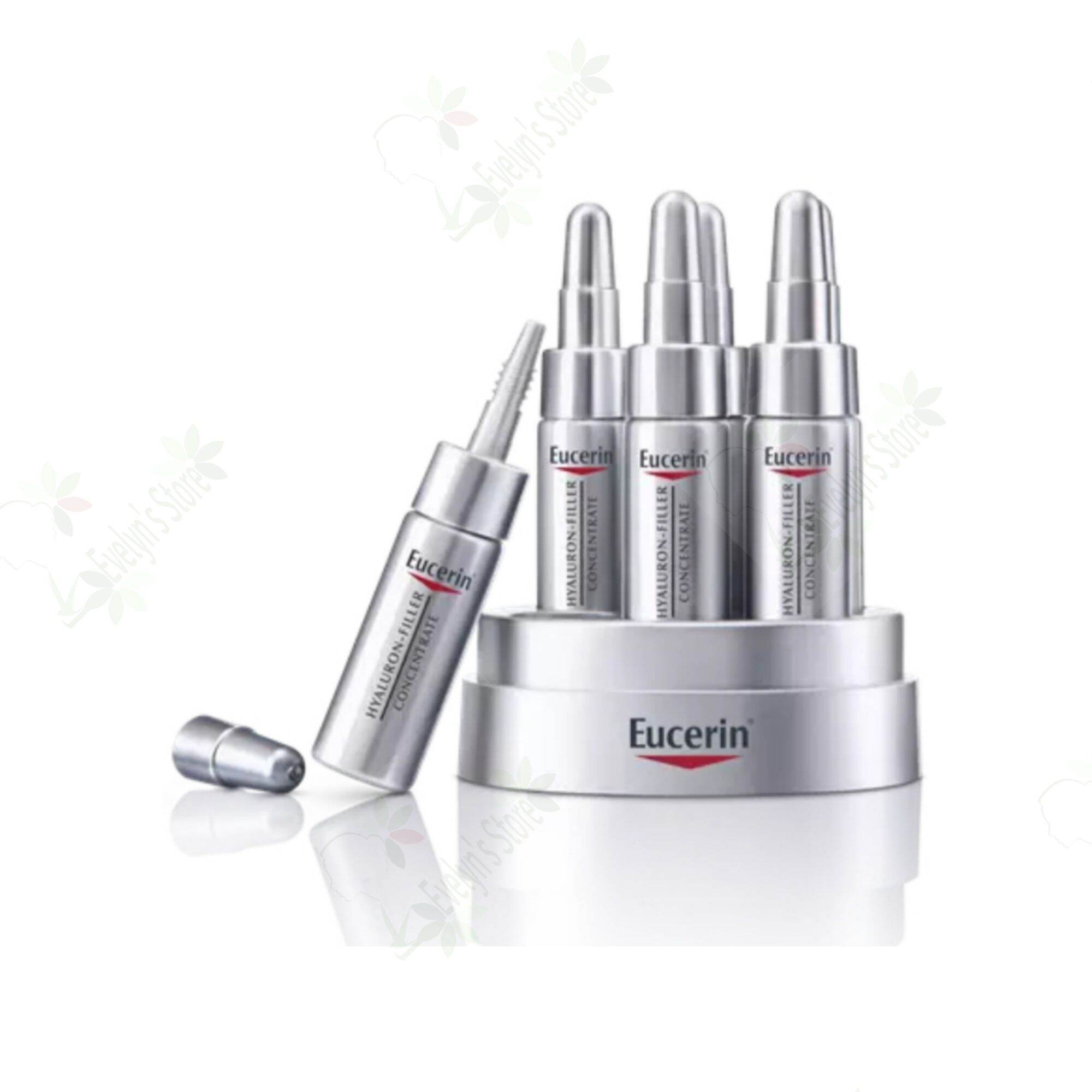 ยูเซอริน ไฮยาลูรอน ฟิลเลอร์ คอนเซนเตรท 5มล.x6 (ไฮยาเซรั่ม5ml.x6 ไม่มีกล่อง) Eucerin Hyaluron-Filler Concentrate 5ml.x6 No box