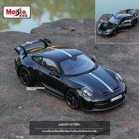 โมเดลรถสปอร์ต Porsche 911 Targa 4 GTS แบบจำลองอัลลอย ขนาด 1:18