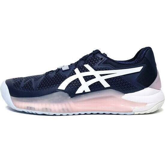 รองเท้าเทนนิส  WOMEN Asics GEL resolution8 สีกรมท่าม่วง