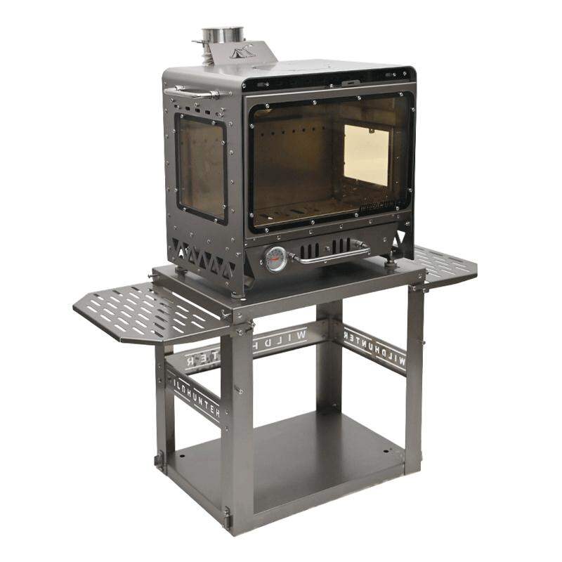 HUANGYELIEREN | Titanium Portable Tent Fireplace Double Door 3-Side Viewing ราคา 19,426 บาท*ส่งฟรี