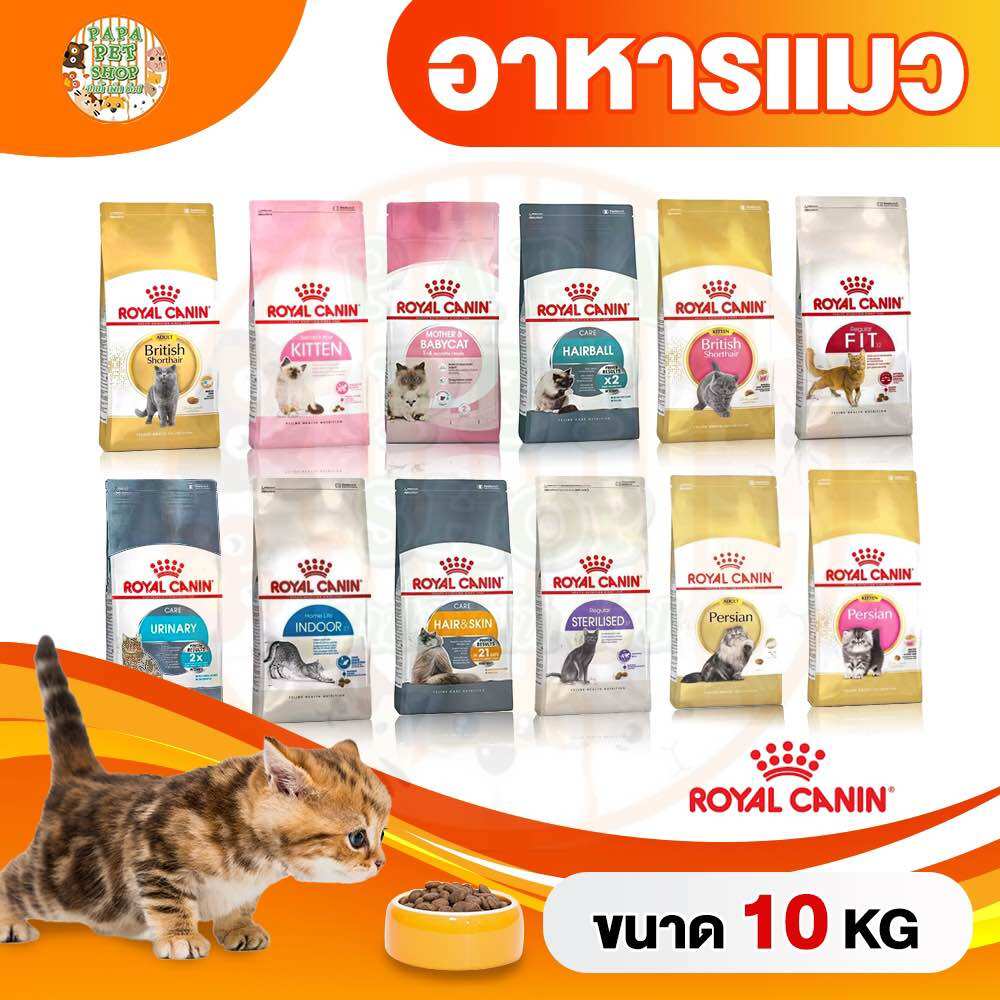 ROYAL CANIN กระสอบ 10kg รอยัลคานิน อาหารแมว ขนาด 10kg