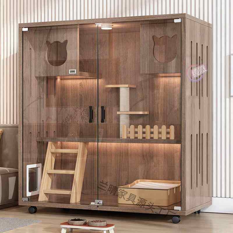 ZHENTAIYUAN | Wooden Cat House ราคา 2,558 บาท*ส่งฟรี