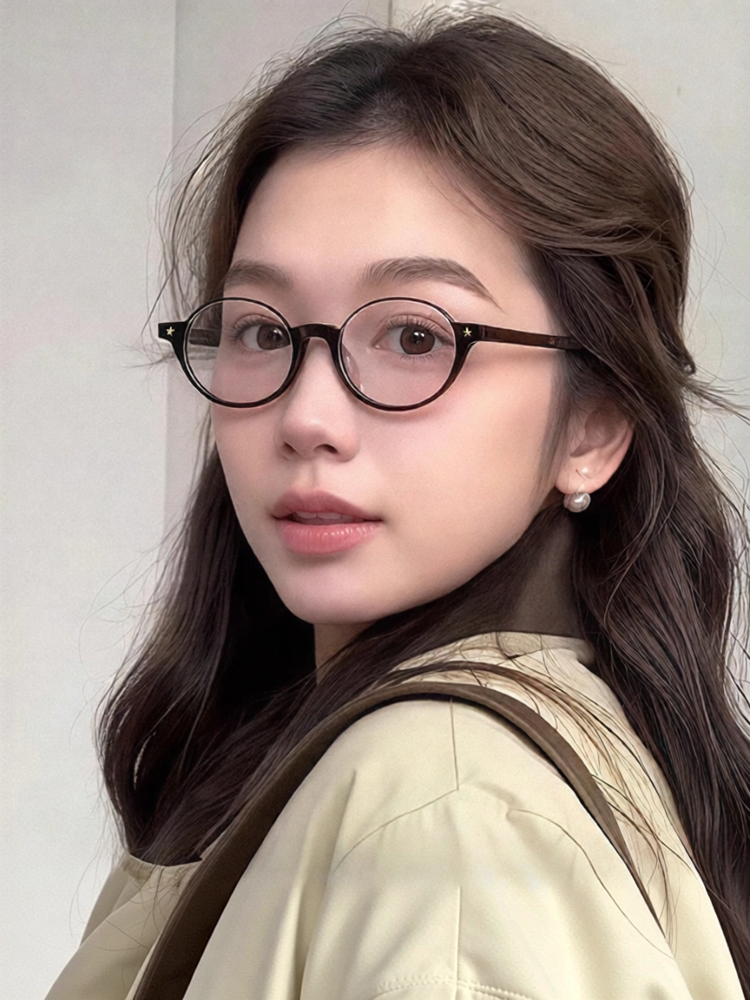 gently morley | Ultralight Lower Rim Retro Tortoiseshell Stylish Nerd Eyeglasses ราคา 1,082 บาท*ส่งฟรี