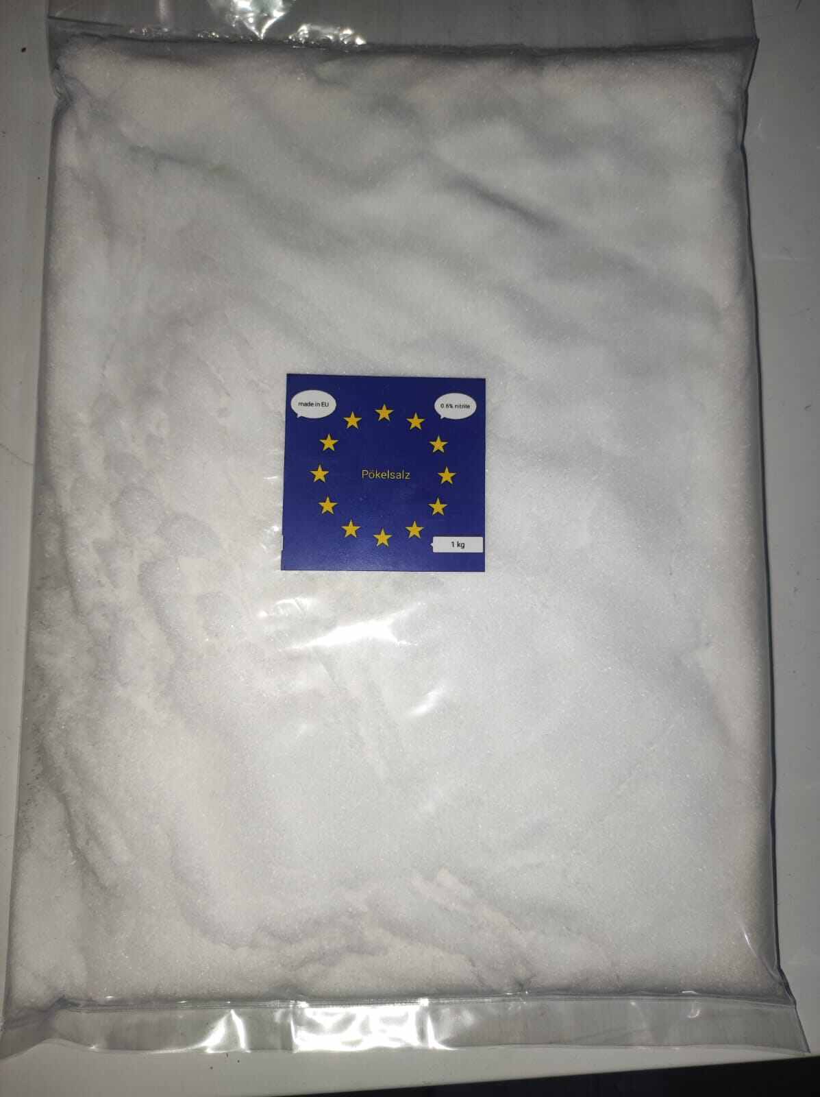 high quality nitrite Salt, pökelsalz,нитритная соль. 0.6% 1kg ราคา 115 บาท*ส่งฟรี