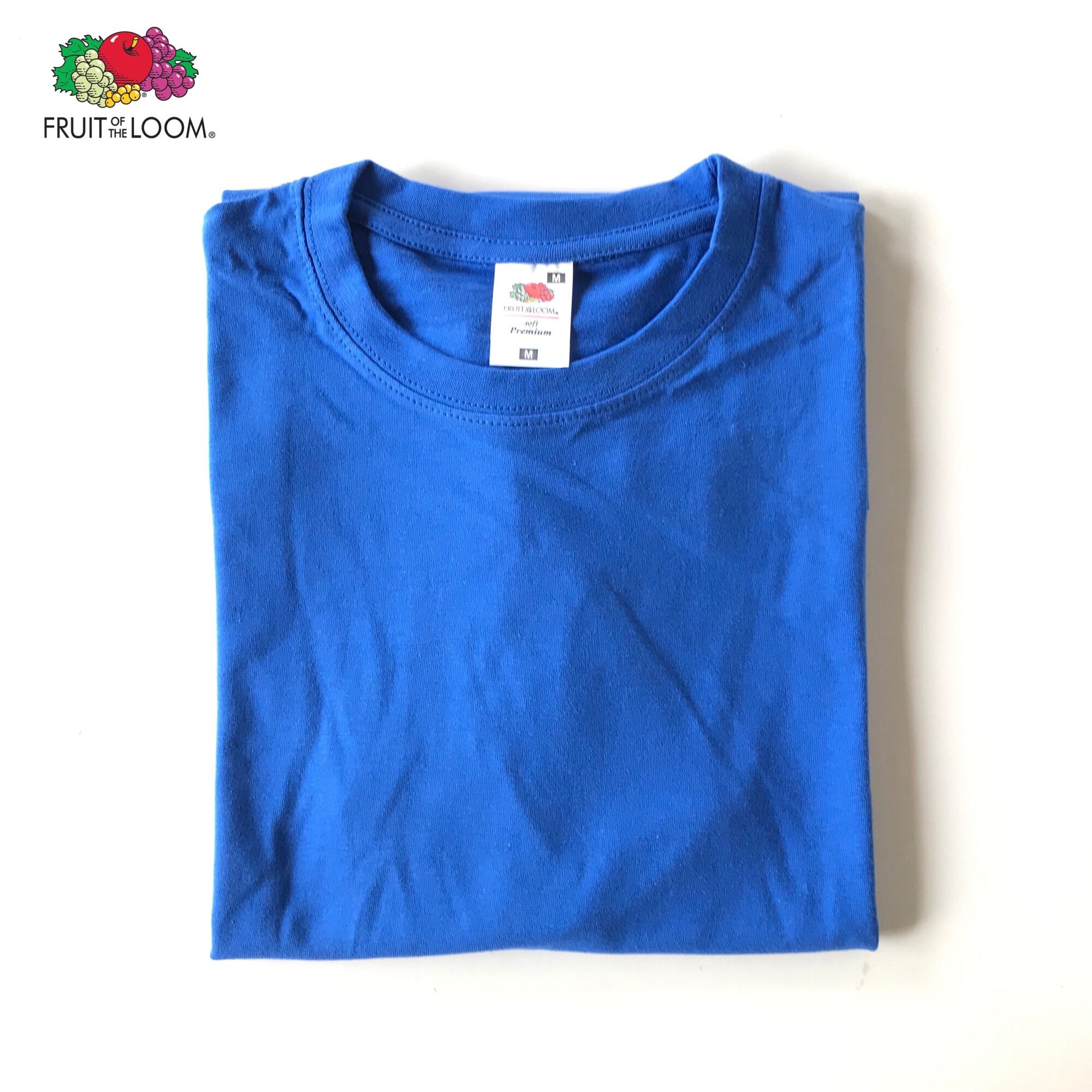 Fruit of The Loom (soft Premium) Royal Blue Lazada.co.th
