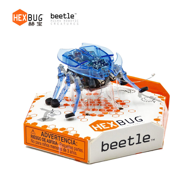 ยี่ห้อเฮปเปอร์ Hexbug เต่าทองหุ่นยนต์เด็กไฟฟ้าเครื่องจักรแมลงของเล่นรูปสัตว์วิ่งเด็กหญิงเด็กผู้ชาย