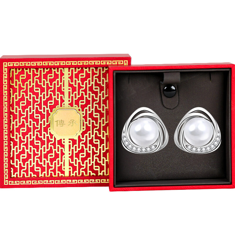 East Beauty | Pure 999 Silver Pearl Earrings ราคา 1,127 บาท*ส่งฟรี