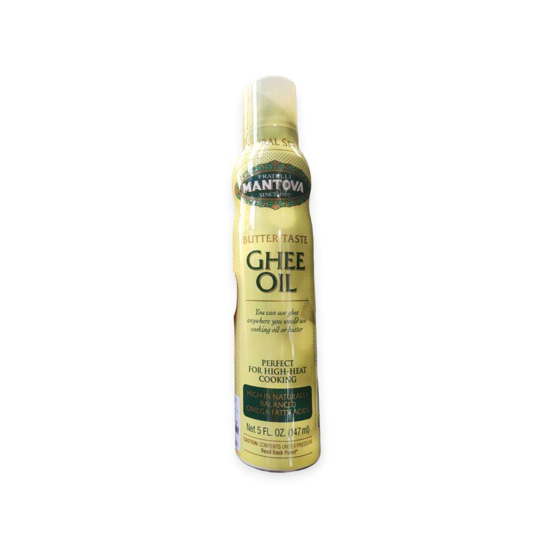 Mantova Ghee Oil Spray กีผสมแบบฉีดสำหรับปรุงอาหาร 147 กรัม Lazada.co.th