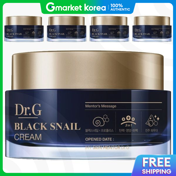 Dr.G | Dr.G Black Snail Cream 50ml 5 Units ราคา 2,276 บาท*ส่งฟรี