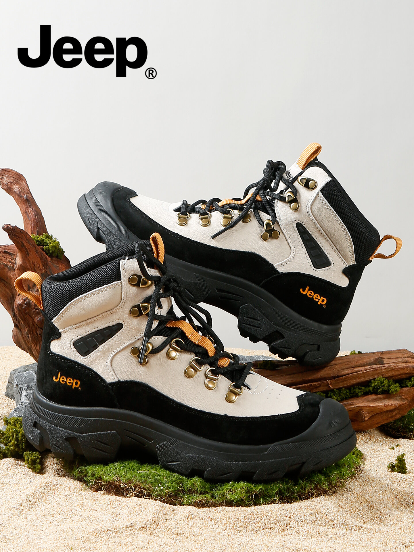 [Jeep | Winter Hiking Boots High-top Outdoor Shoes,Jeep | Winter Hiking Boots High-top Outdoor Shoes,] ราคา 3,095 บาท*ส่งฟรี