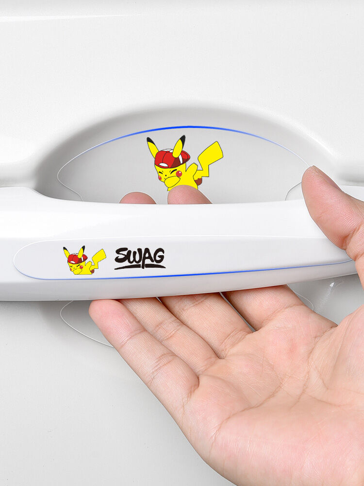 YILUYAFU | Scratch-Resistant Door Handle Protector for Mitsubishi Outlander, ASX, Eclipse Cross, ASX, and Pajero ราคา 92 บาท*ส่งฟรี