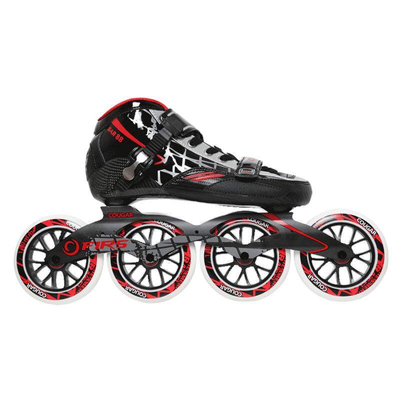 Cougar | Speed Skating Racing Inline Skates Carbon Fiber Adult Large Wheel ราคา 10,655 บาท*ส่งฟรี