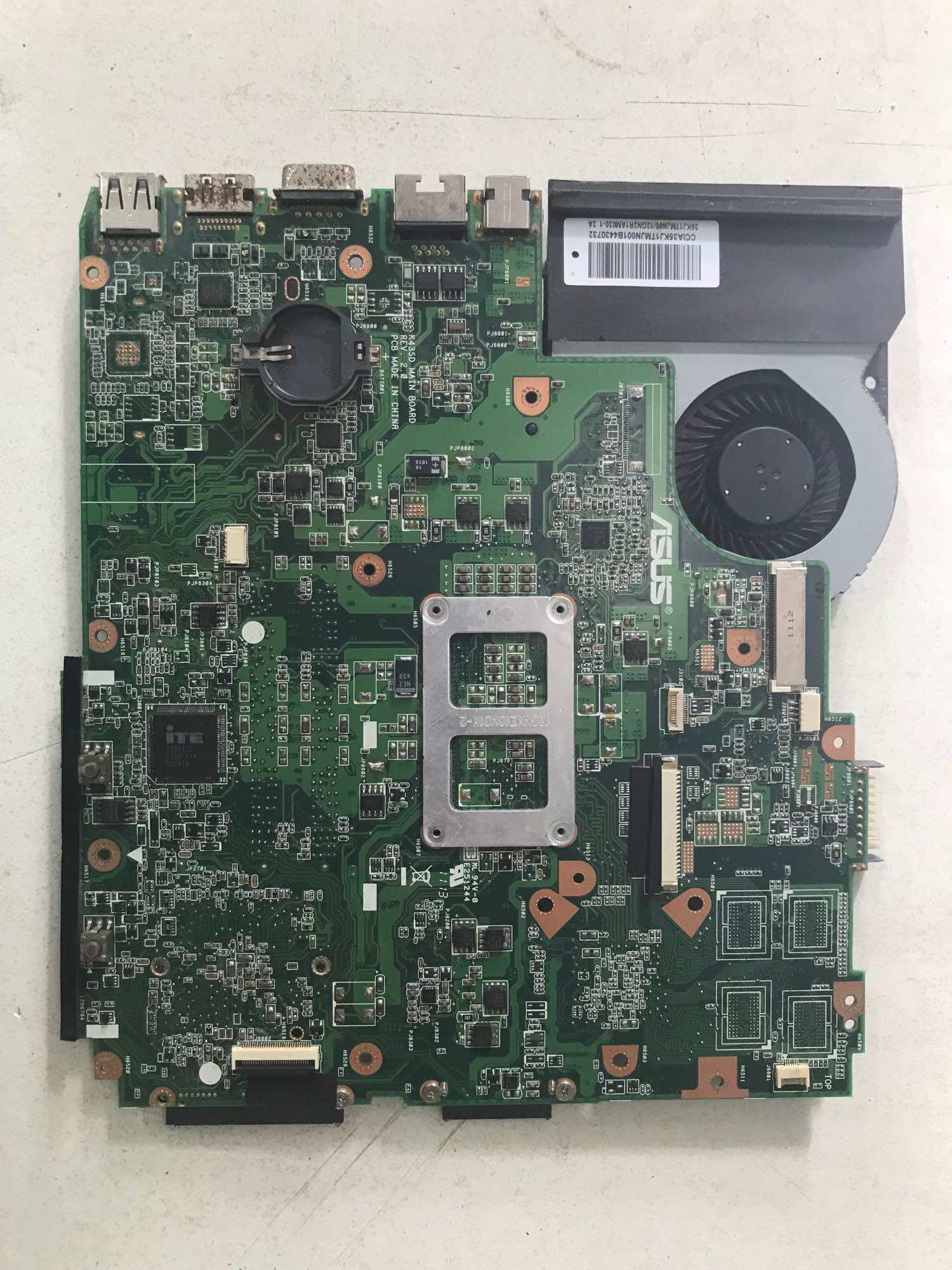 mainboard asus K43E j0xSFwx9 ThaiPick