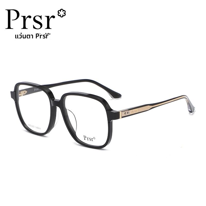 [Prsr | Black Full Frame Prescription Glasses Women's Style Transparent Lens High Index Prsr Brand Board Material Eyeglasses Frame,Prsr | Black Full Frame Prescription Glasses Women's Style Transparent Lens High Index Prsr Brand Board Material Eyeglasses ราคา 2,985 บาท*ส่งฟรี