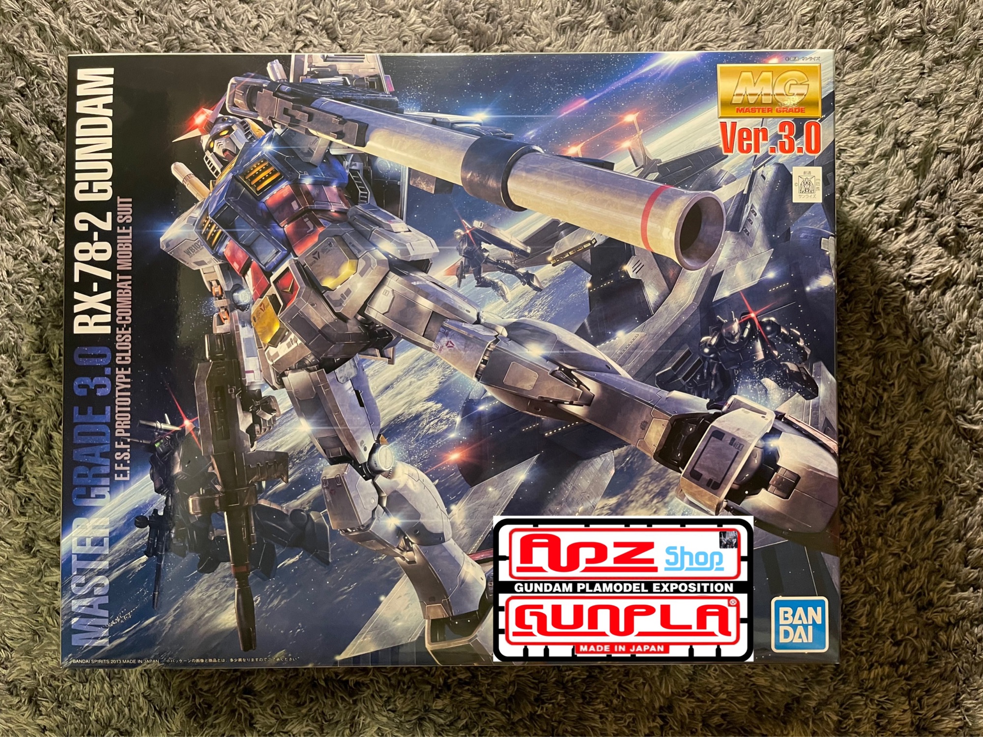 BANDAI Gunpla MG RX-78-2 ver.3.0 - APZ Shop Gunpla - ThaiPick