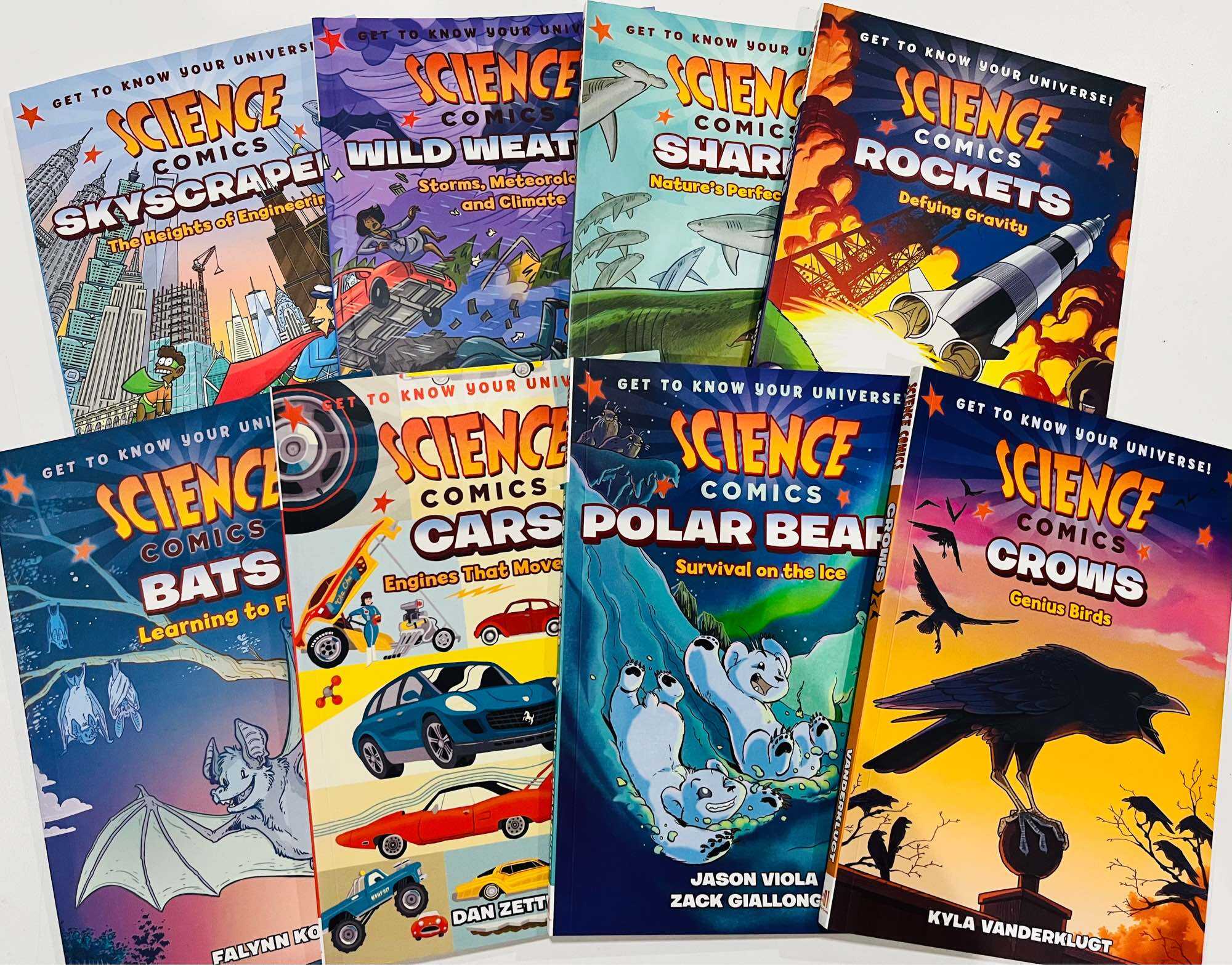 Get To Know Your Universe,Science Comic , 1-25 books Set,ages 8-13 ...
