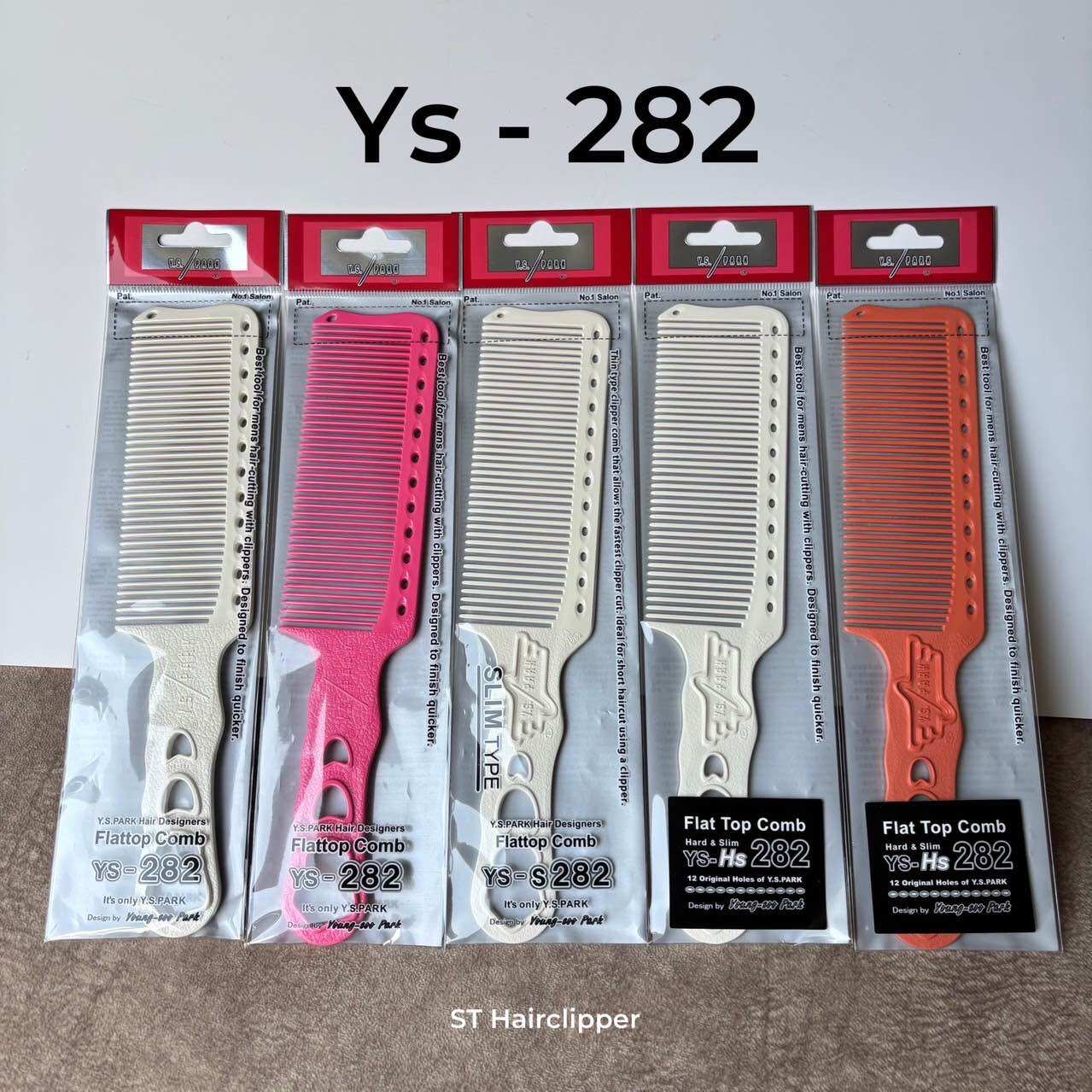 หวี ys-282 ys-s282 ของแท้ 100% หวี Ys Park นำเข้าจากญี่ปุ่น made in Japan สีขาว ขนาด 240 มม. ราคา 590 บาท*ส่งฟรี