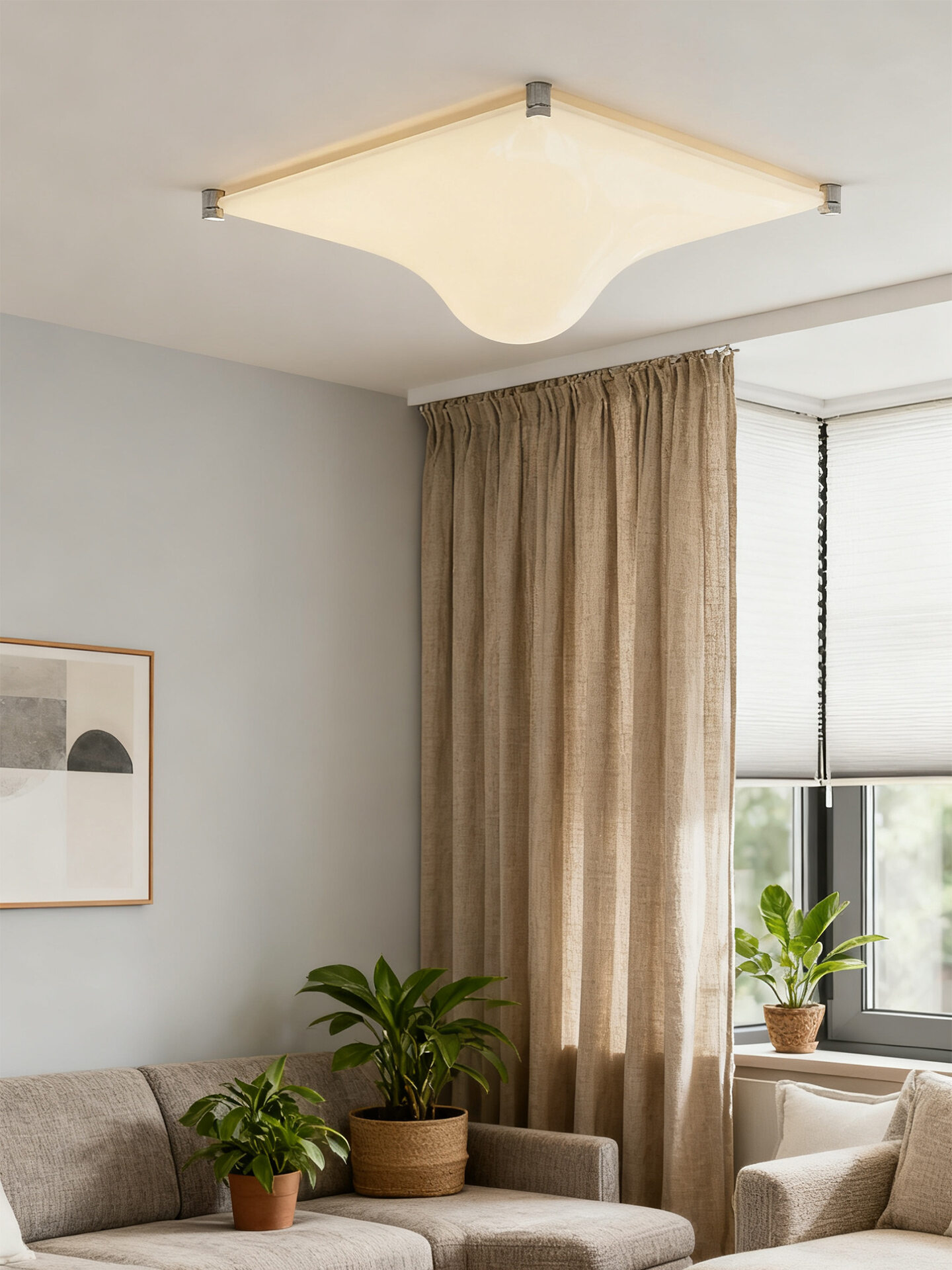 SHANGPINYUN | Nordic Design Multi-Room Ceiling Light ราคา 3,664 บาท*ส่งฟรี