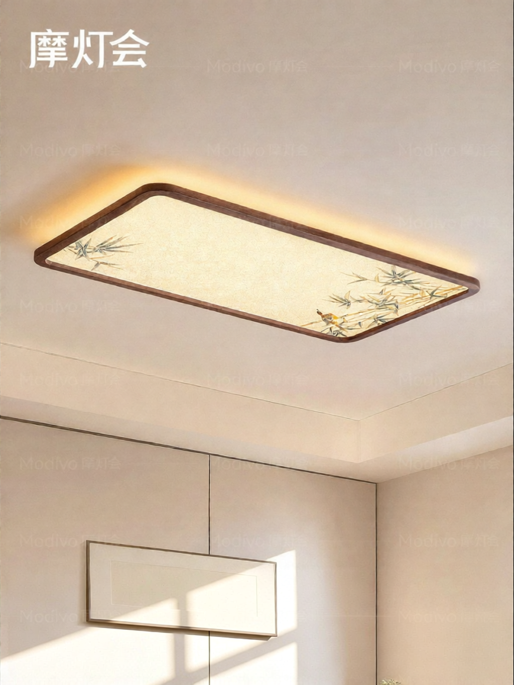 FANCY LAMP CLUB | Song-style Aesthetics New Chinese Style Living Room Main Ceiling Light Eye Protection Full Spectrum Bright ราคา 11,647 บาท*ส่งฟรี