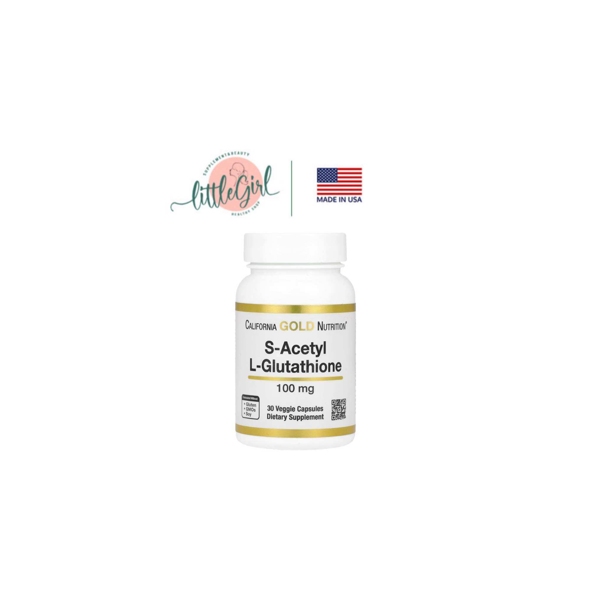 california gold nutrition s acetyl l glutathione s-acetyl glutathione - ราคาดีที่สุด & โปรโมชัน