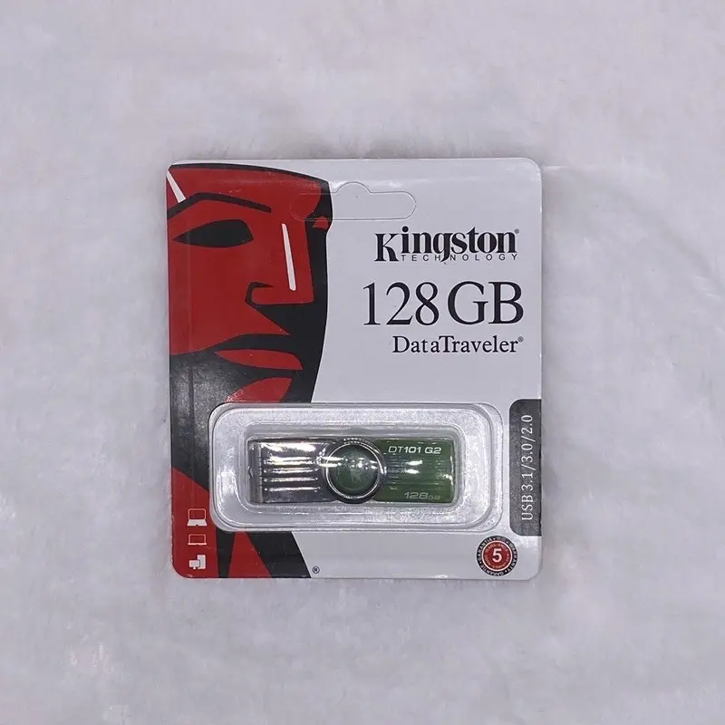 ภาพสินค้าKingston USB Flash Drive 2GB 4GB 8GB 16GB 32GB 64GB 128GB 256GB รุ่น DT101 แฟลชไดร์ฟ แฟลชไดร์ จากร้าน Taihe889 บน Lazada ภาพที่ 7