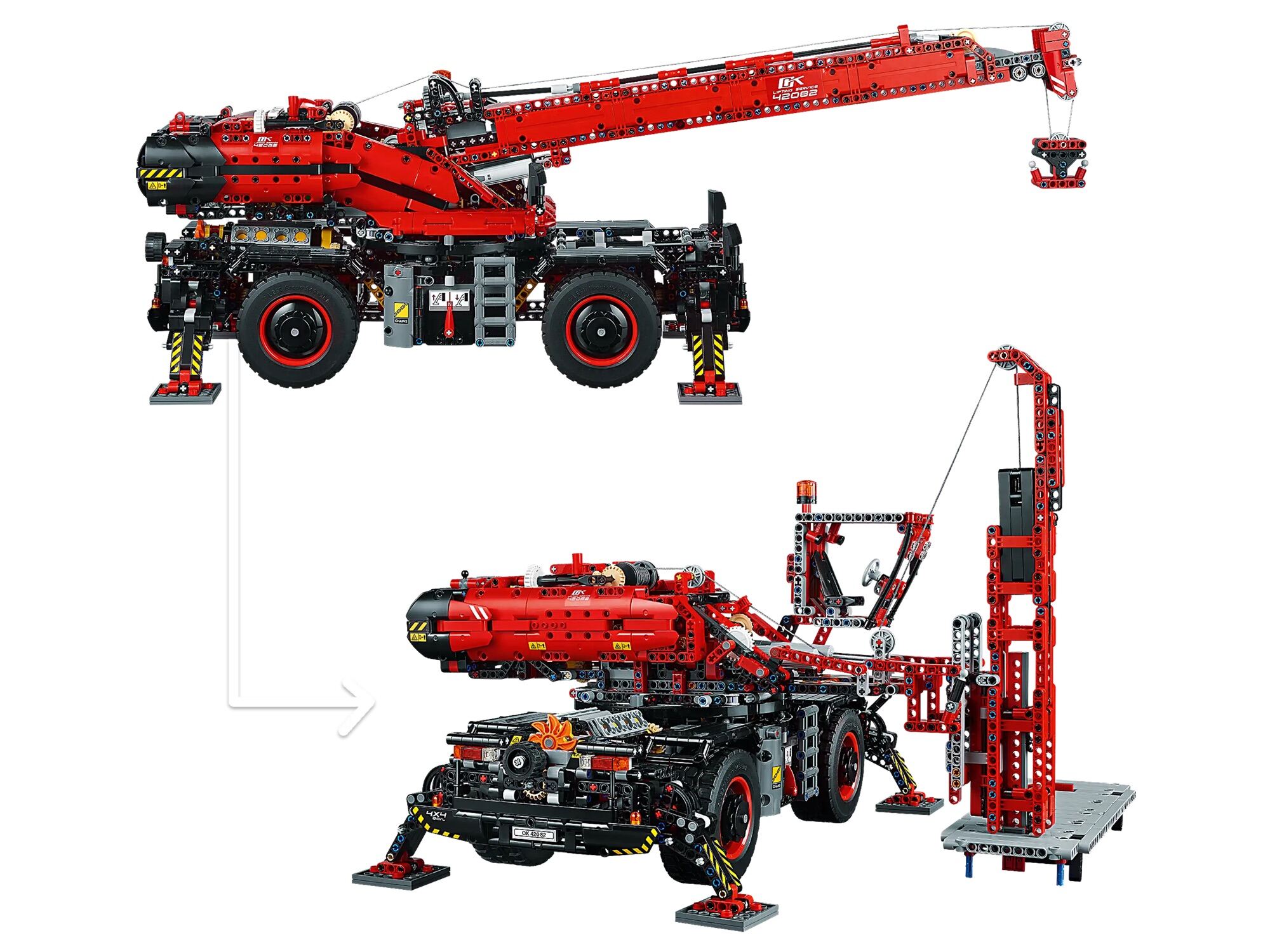 Terrain crane sales lego