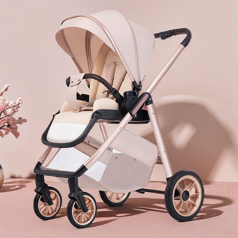 BONINGYU | Elevated Two-way Adjustable Portable Folding Shock Absorption Stroller