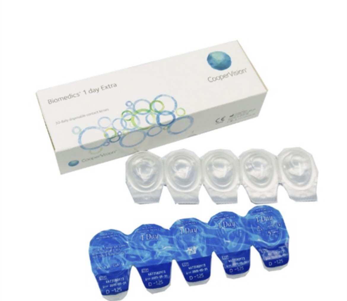 Biomedics 1 Day Plus (Clear Daily Use/15 Pairs) ราคา 500 บาท*ส่งฟรี