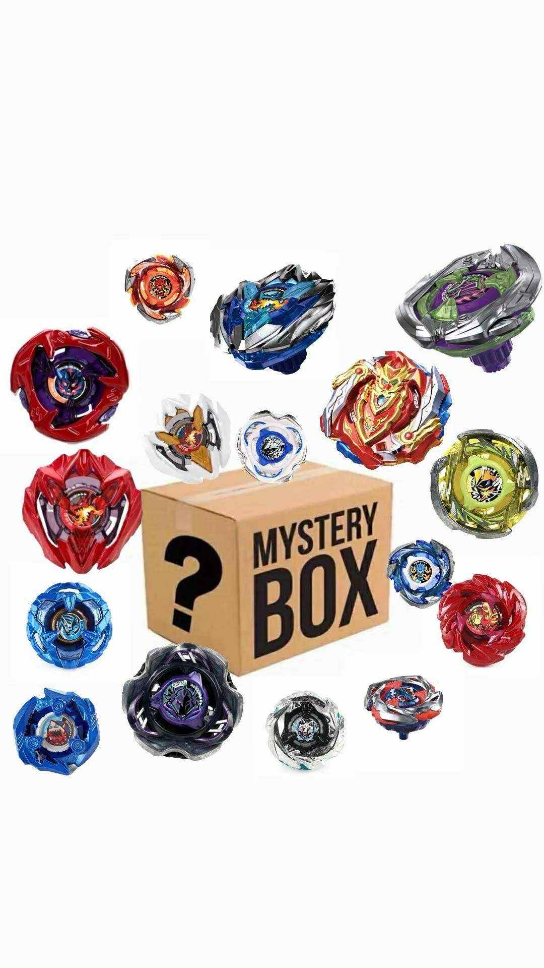 Surprise Box Newest Products 🔥 Random Spinning Top for Beginners, Metal Fighting Toys, Spinning Top, Spinning Top Body, Toys for Children. ราคา 114 บาท*ส่งฟรี
