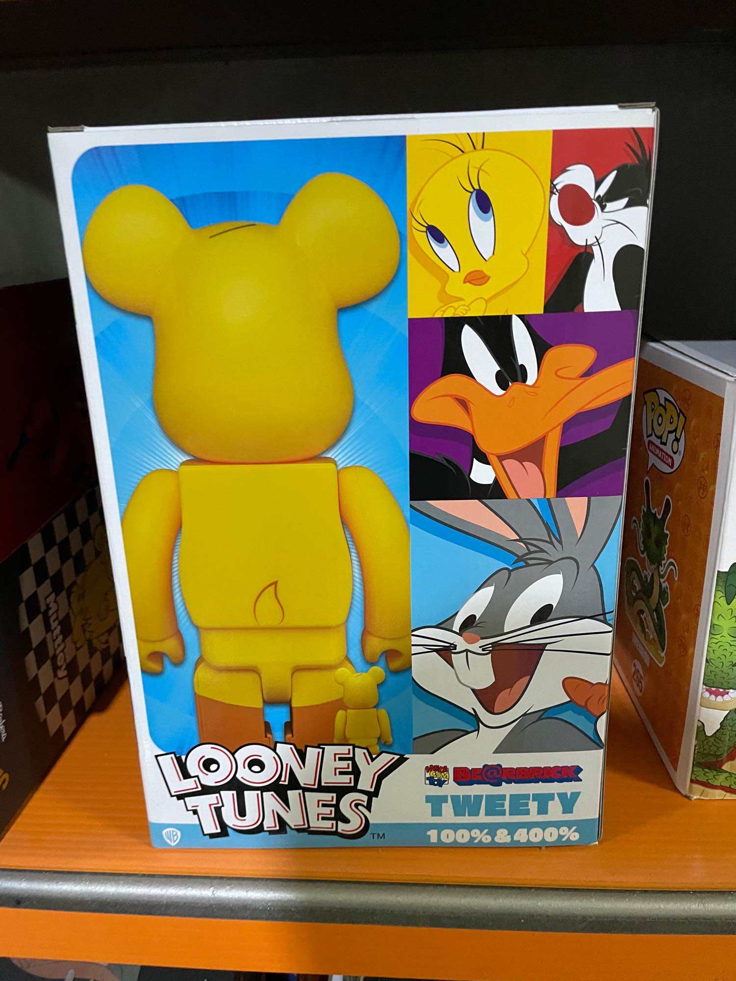 Bearbrick Tweety] ขนาด 400+100% ของใหม่ | Lazada.co.th