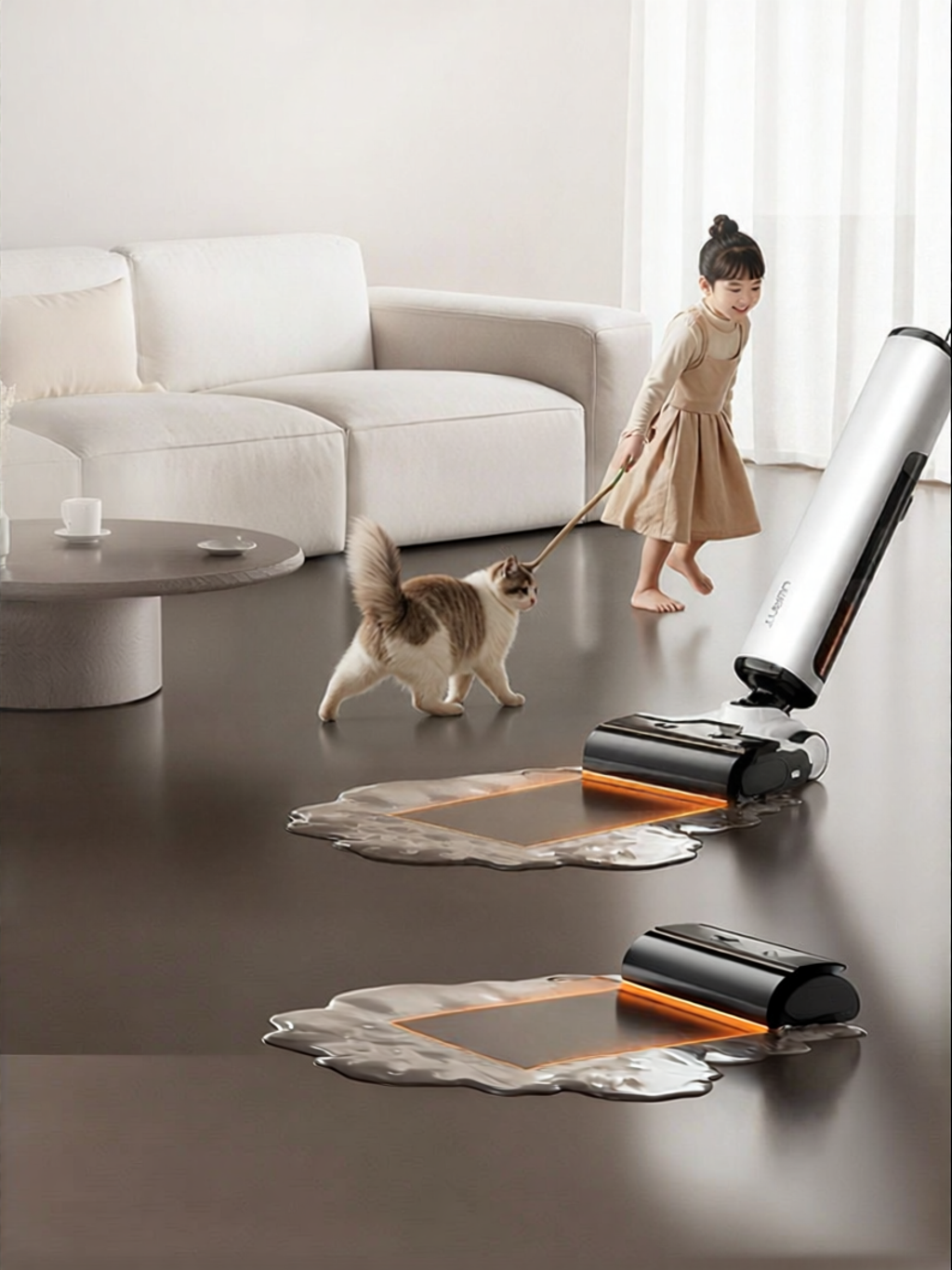 UWANT | No-Residue Self-Cleaning Mopping Machine ราคา 22,655 บาท*ส่งฟรี