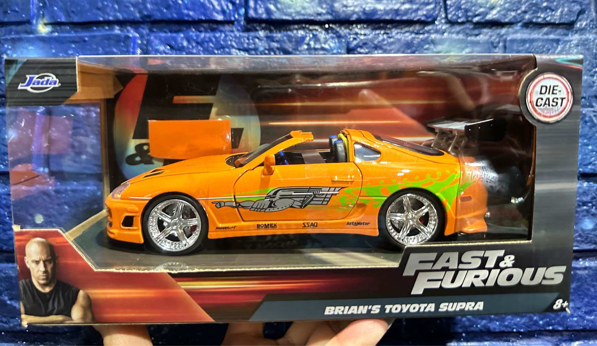สินค้าพร้อมส่ง🇹🇭 โมเดลรถเหล็กJada Fast&Furious 1/24 ราคา 550 บาท*ส่งฟรี